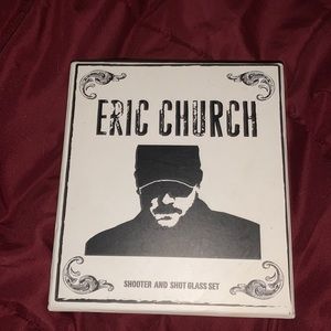 Eric Church VIP shooter and shot glass set